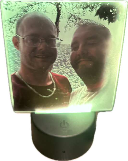 Acrylic light up photo