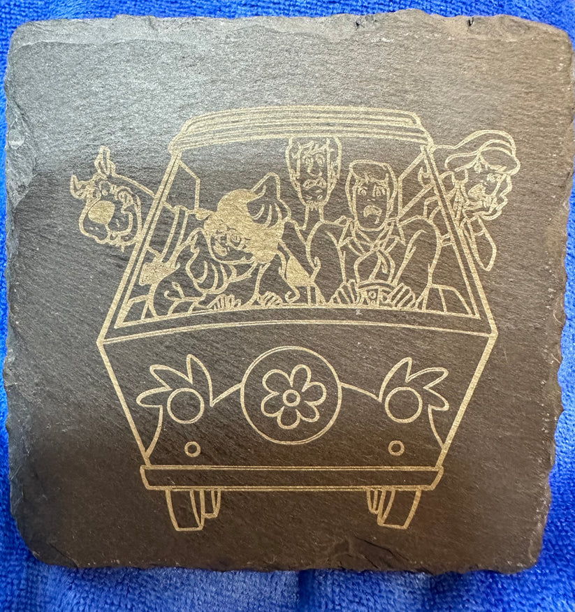 Coasters - Slate - Scooby