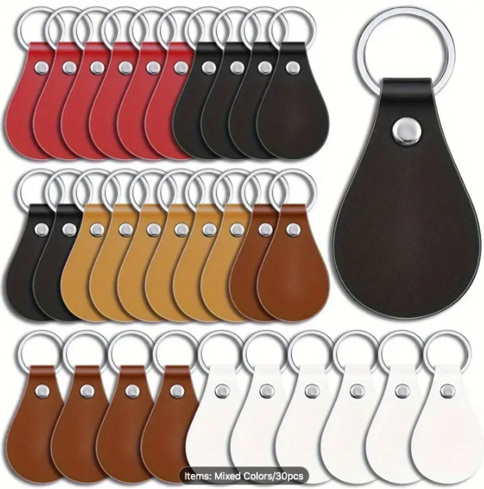 Custom - Keychain - Leather