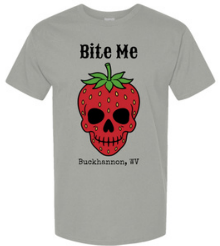 strawberry bite me