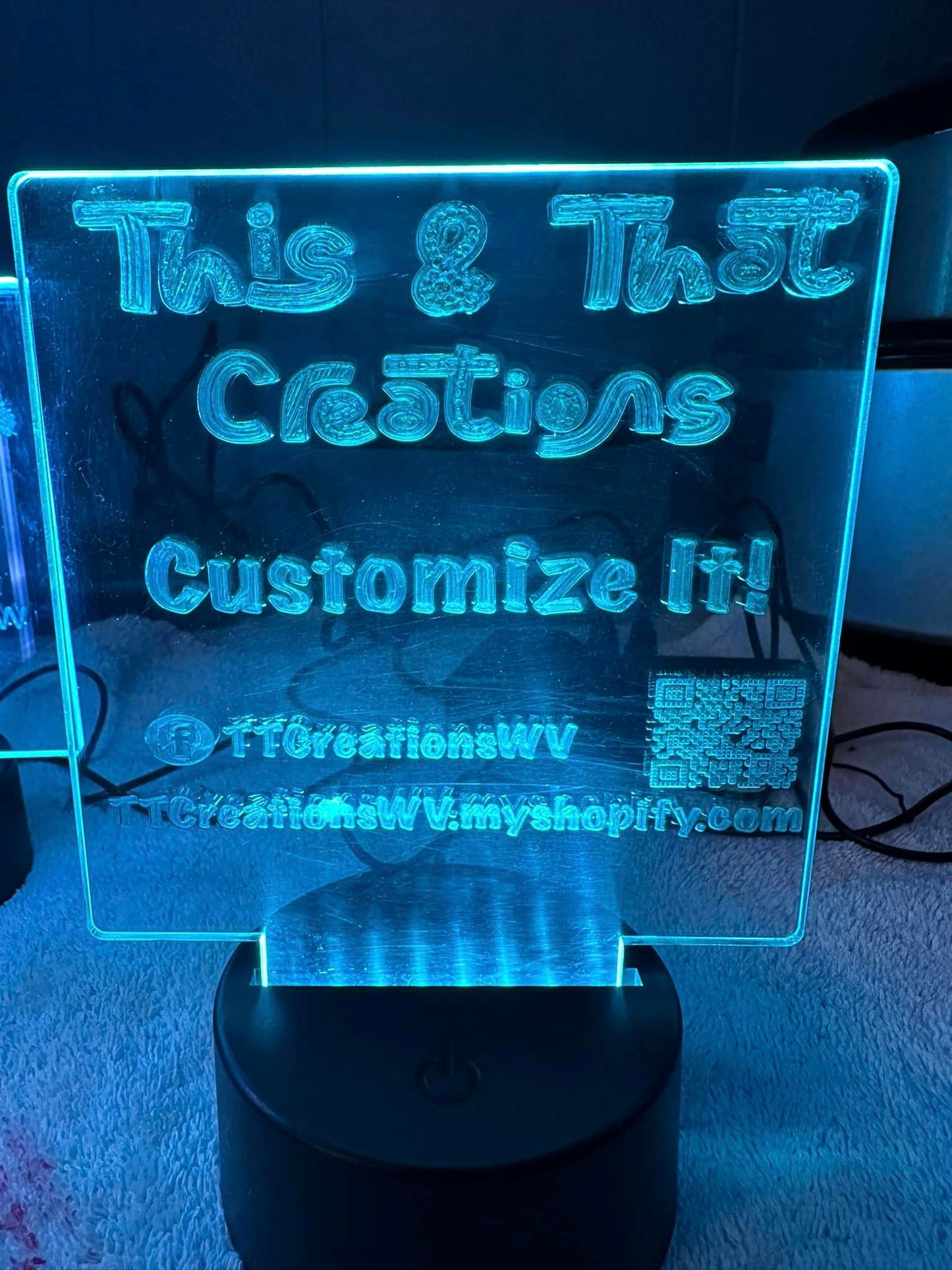 Acrylic Lights - Customized your own Design